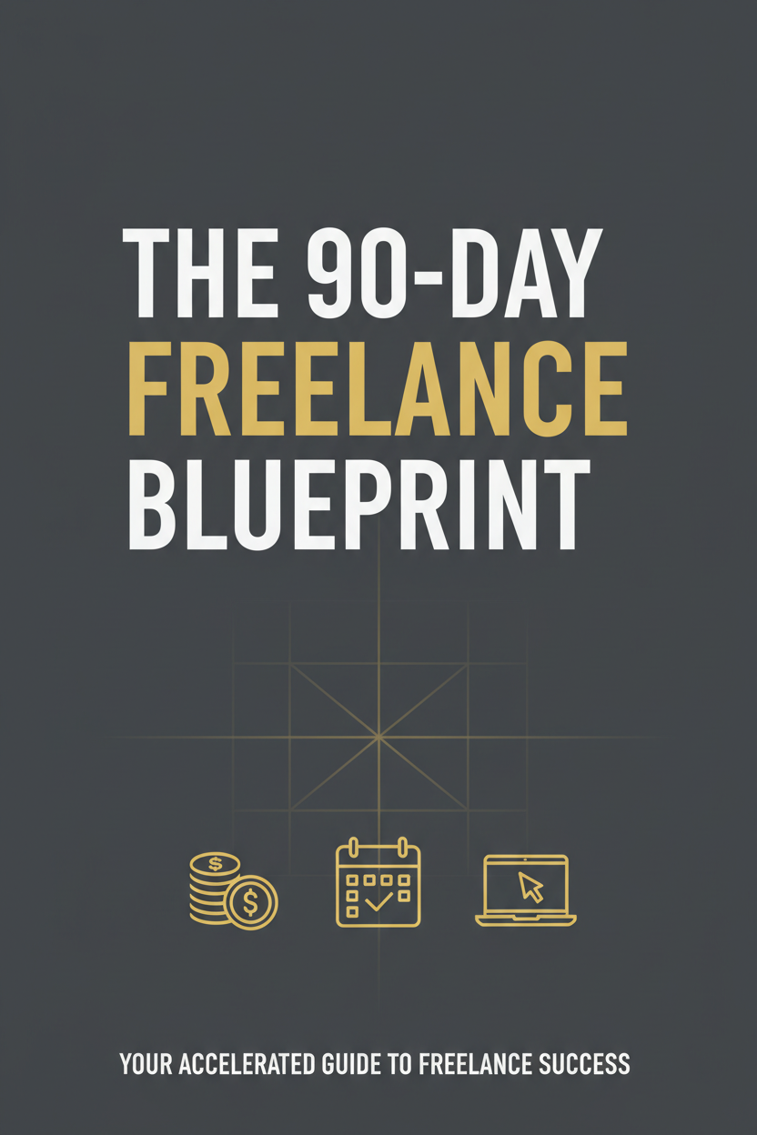 PDF Guide-The 90-Day Freelance Blueprint to Price Your Skills, Land Clients and Replace Your Salary — On Your Own Terms