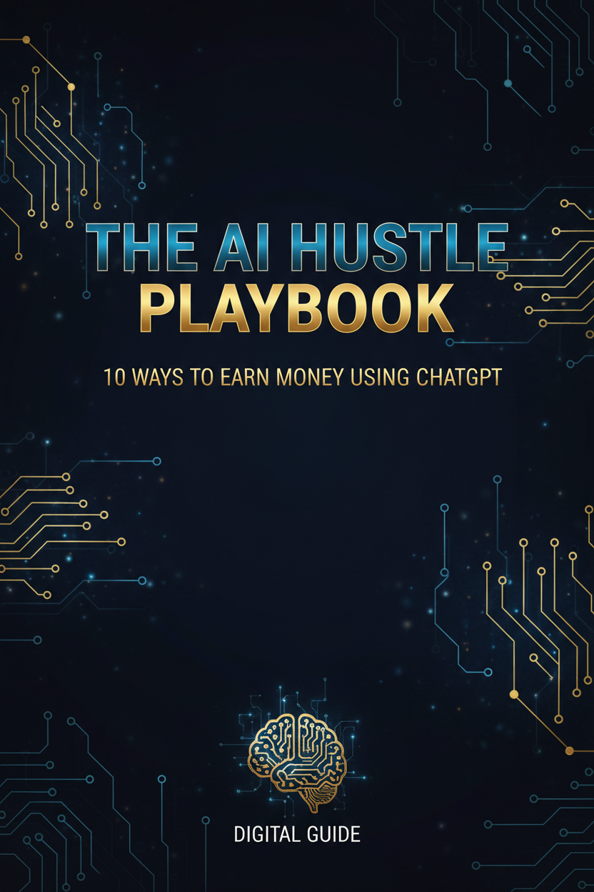 The AI Hustle Playbook – 10 Ways To Earn Money Using ChatGPT