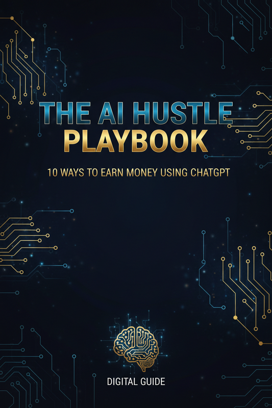 The AI Hustle Playbook – 10 Ways To Earn Money Using ChatGPT